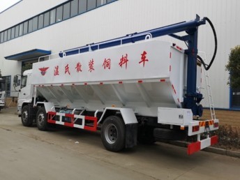 20噸40方禽畜散裝飼料運輸車 高效養殖的物流利器與購車指南
